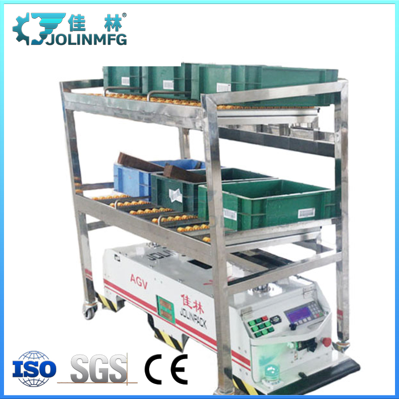 Warehouse Agv Intelligent Smart Automated Guided Vehicle Magnetic Tape Agv