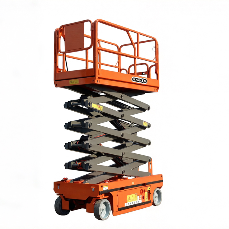 Niuli Scissor Man Lift Platform 12m Self-Propelled Hydraulic Lift Table