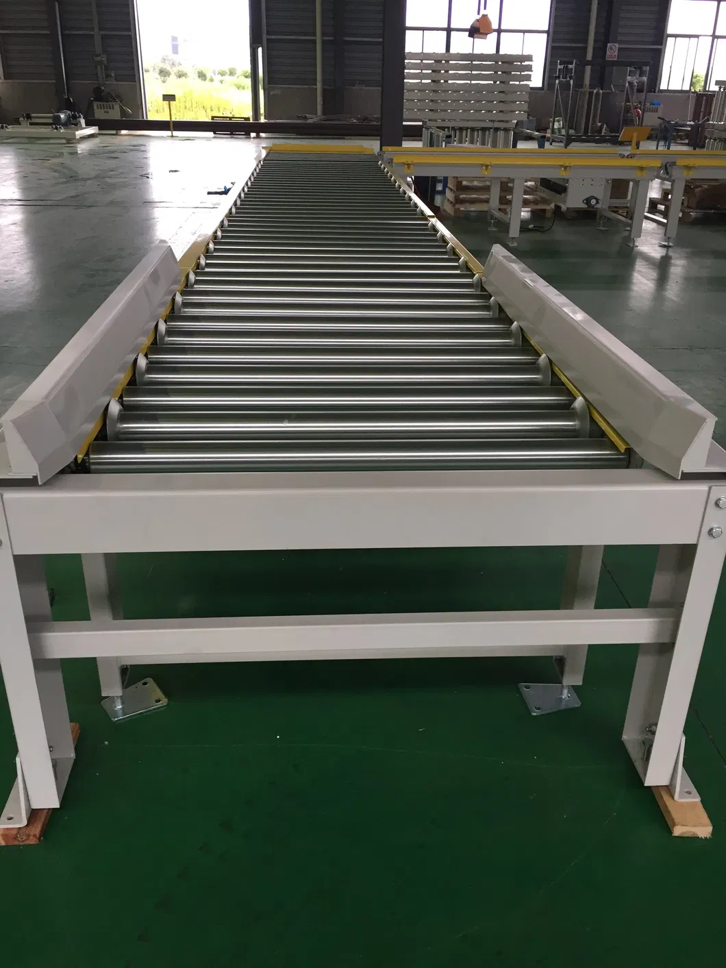 Industrial Heavy-Duty Stainless Steel Extendable Roller Conveyor System