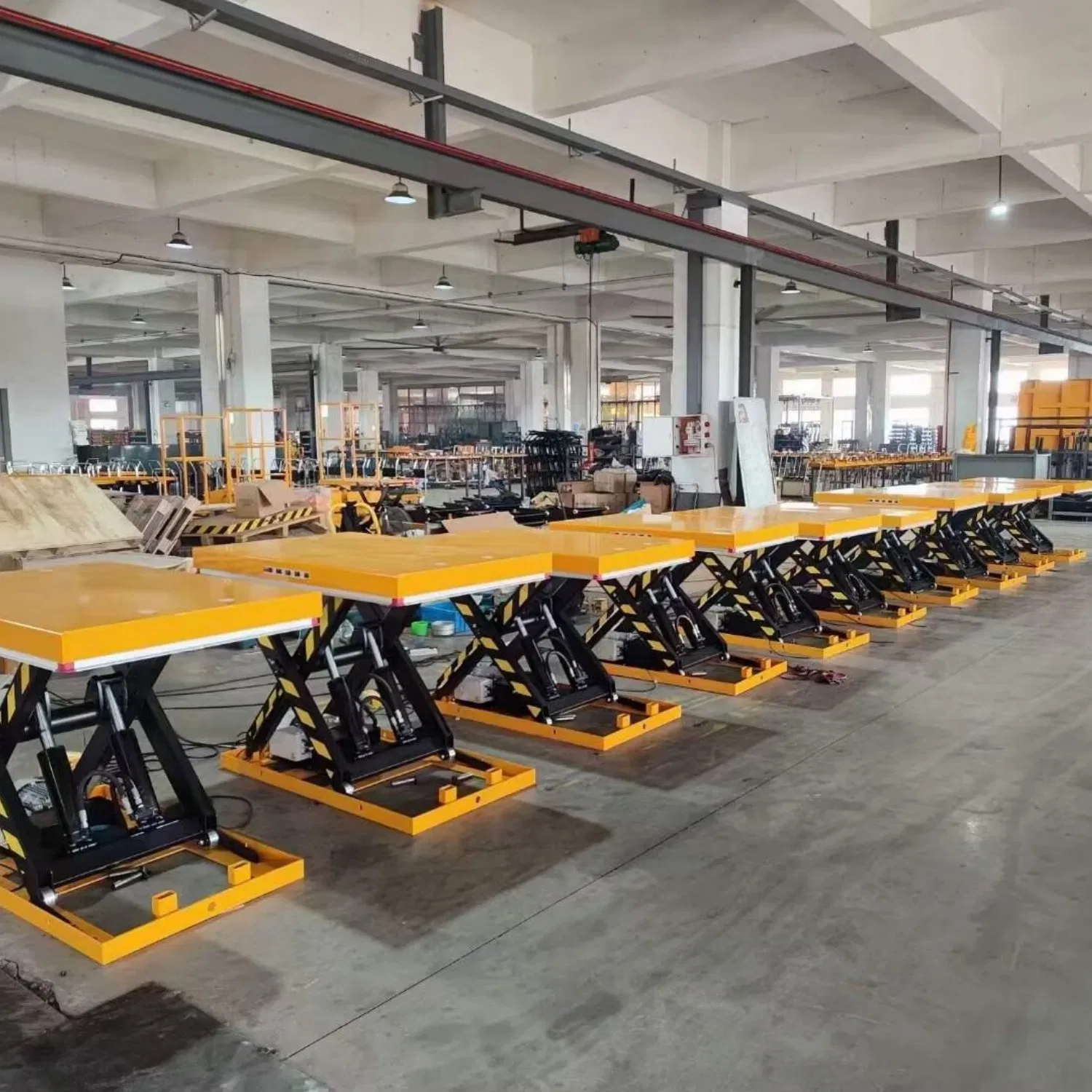 Top Quality Electric Scissor Stationary Lift Platform Electric Mobile Lift Table Truck