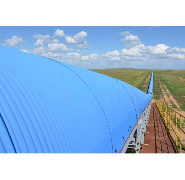 Industrial Mining Delivery Transport Conveying System, Long Distance Overland Pipe Belt Conveyors