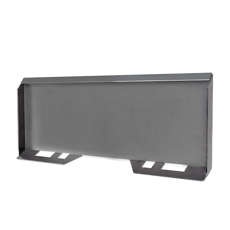 Universal Skid Steer Mount Plate with Durable 5/16 Inch Thick Steel for Easy Bucket Attachment