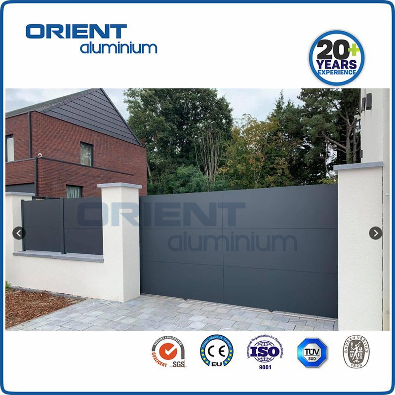 Aluminum Garden Gates Industrial Main Sliding Gate Designs