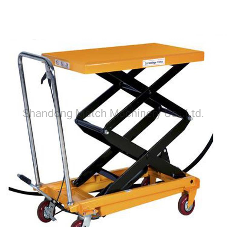 Hydraulic Platform Mini Scissor Lift Table Platform Hand Pump Mobile Fixed Small Platform Electric Scissor Platform