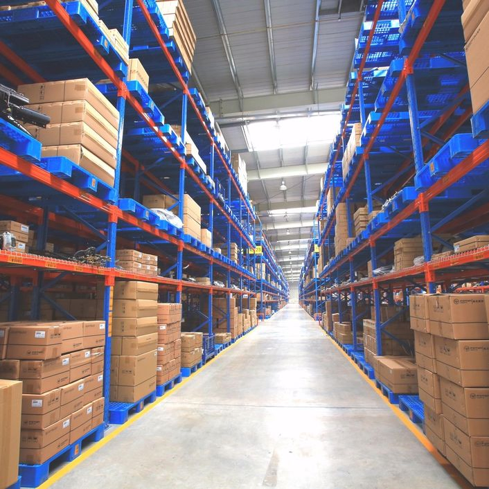 Hot New Product Adjustable Beam Pallet Rack Warehouse Goods Stored Pallet Shelving System Steel Storage System