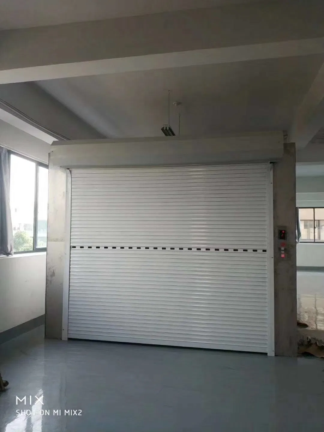Industrial Exterior Interior Thermal Insulation Soundproof PU Sandwich Galvanized Steel Rolling Shutter Aluminum Alloy Roller Gate