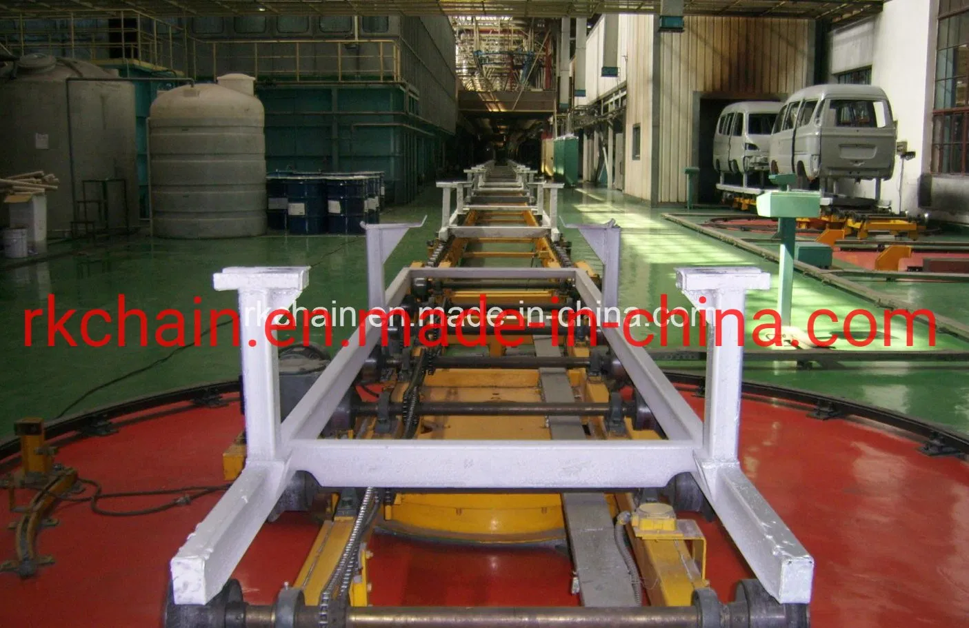Shaft Drive Roller Chain Conveyor for Industrial Equipment