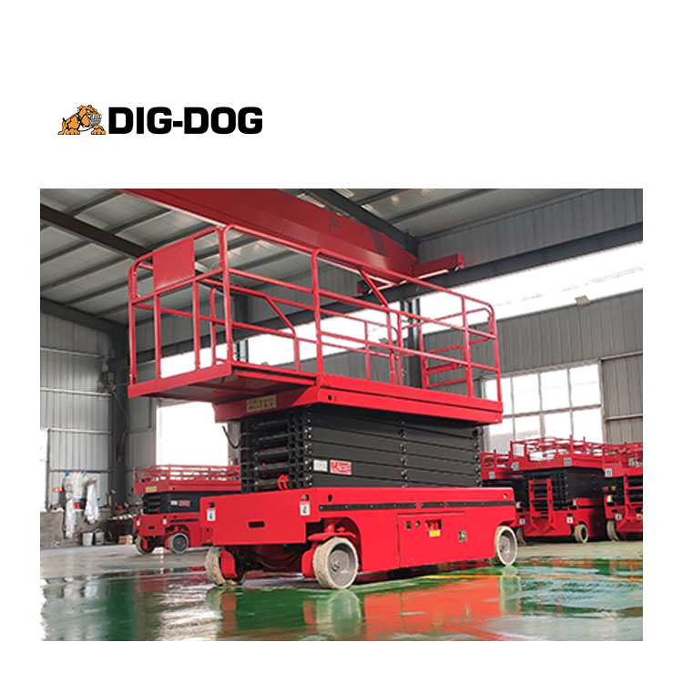 Scissor Lift Factory Mobile Fixed Scissor Lift Platform 4 Wheel Drive Scissor Lift Hydraulic Articulating Boom Lift Platform
