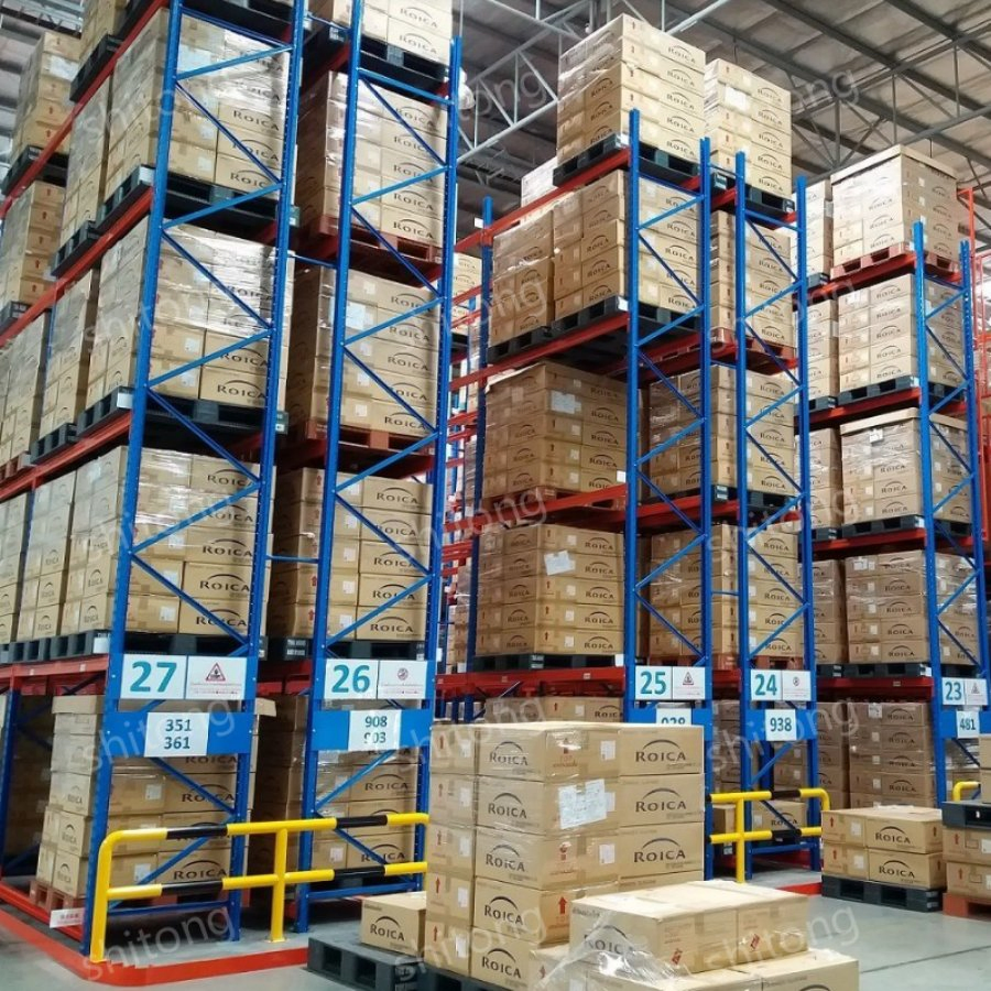 Stable Galvanized Thick Steel Steel Pallet Rack for Multi Layer Use