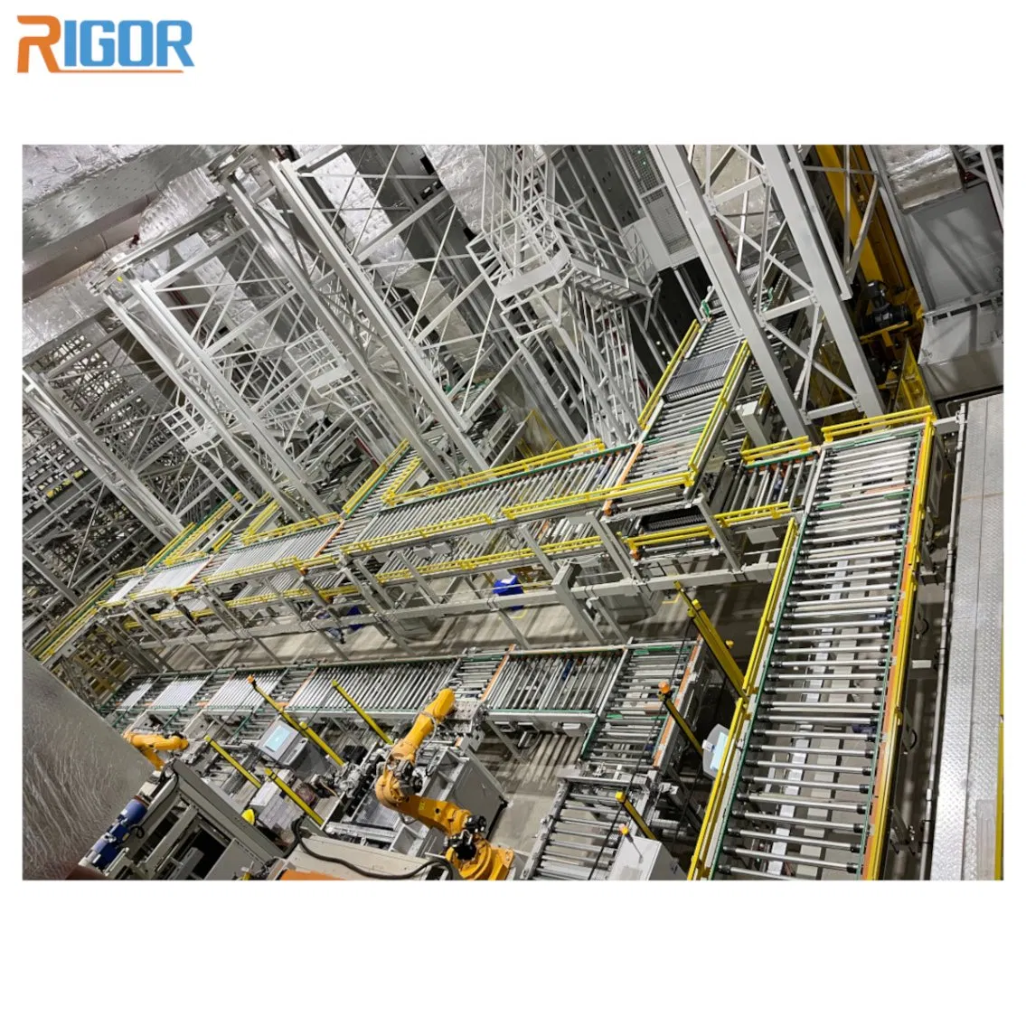 Advanced Customized Roller Conveyor System for Industrial Use