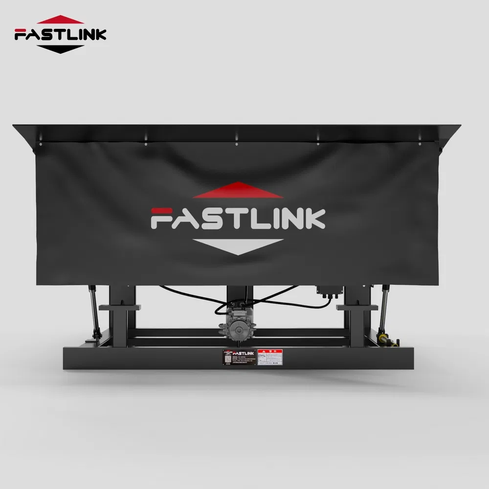 Fastlink Commercial Industrial Alloy Increased Security and Protection Loading Dock Equipment Telescopic Dock Levelers
