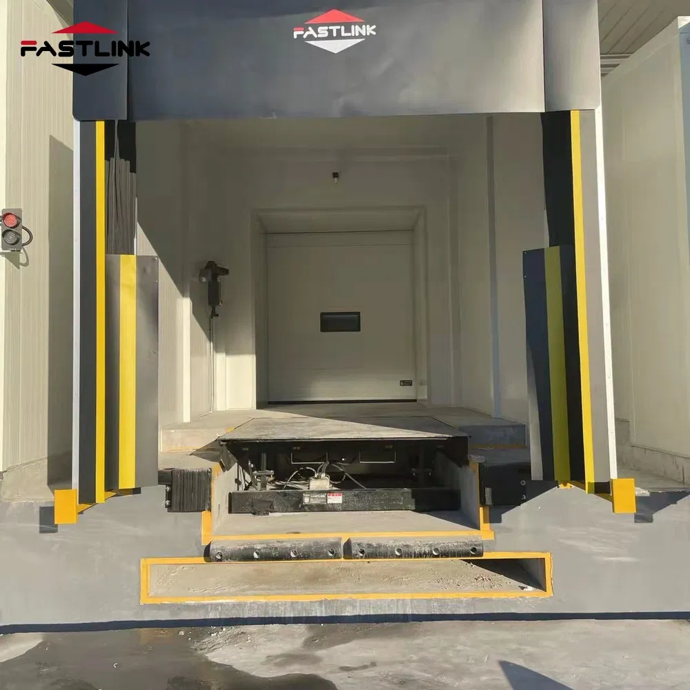 Fastlink Pharmaceutical Factory Cold Chain Food Electronic PVC Surface Waterproof Customized Loading Mechanical Dock Seals Dock Shelters