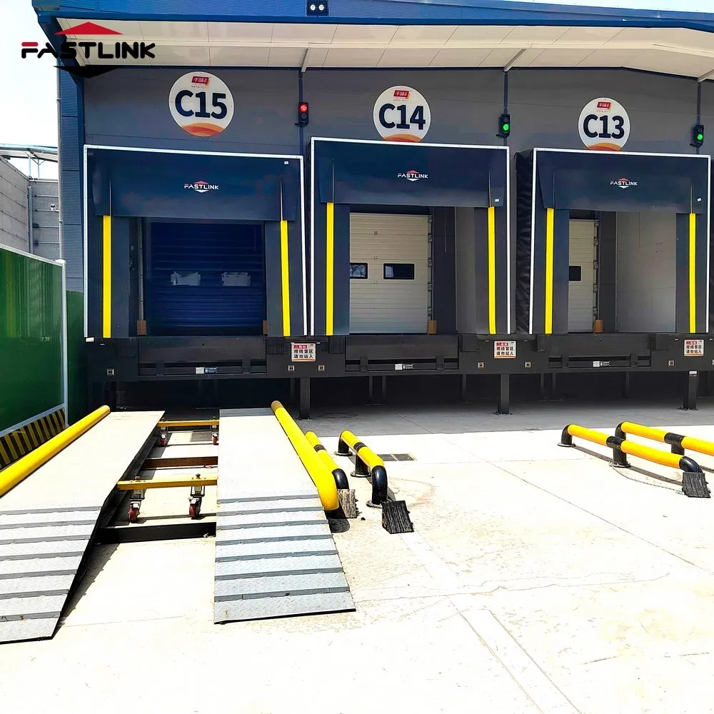 Fastlink Hot Sale Warehouse Industrial Electric Sealed Mechanical Truck Dock Shelter Loading Door Shelters