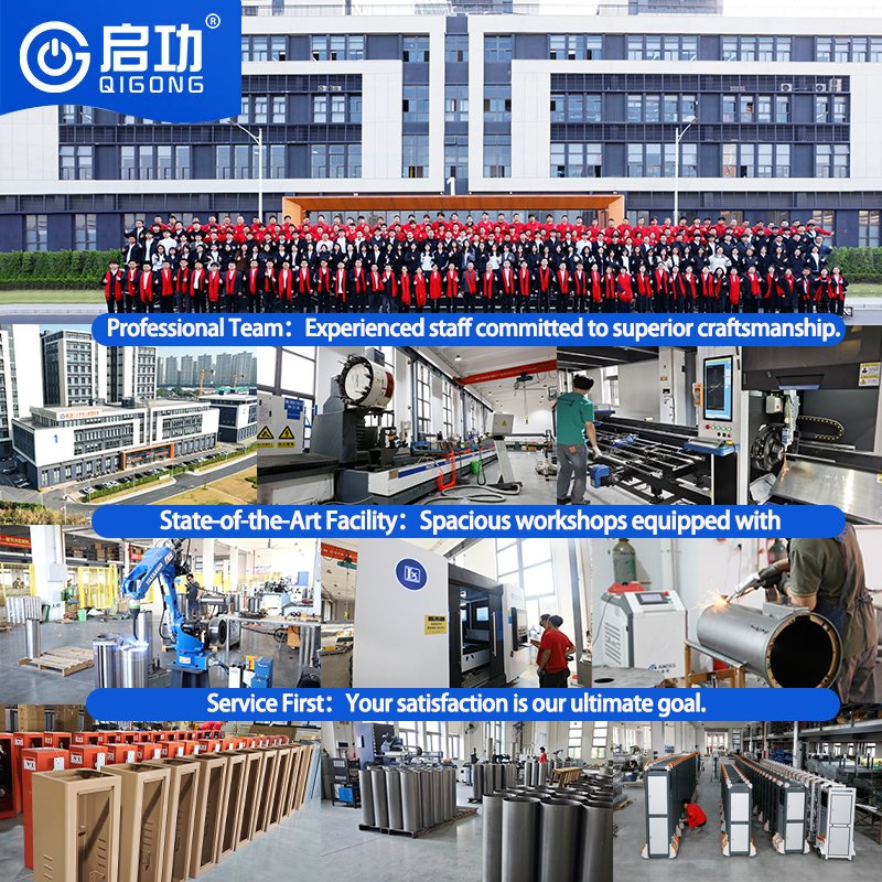 Factory Price Industrial Park Entrance Automatic Collapsible Gate Industrial Retractable Gate