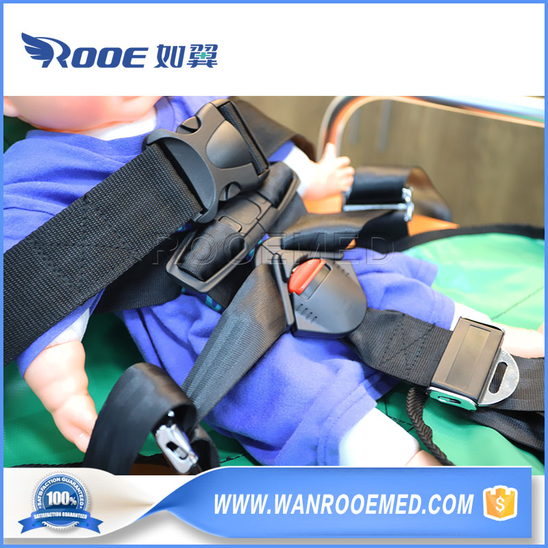 Eb-3A2 Medical Child Pediatric Rescue Vehicle Restraint System Restraints Device for Patients Ambulance Stretcher