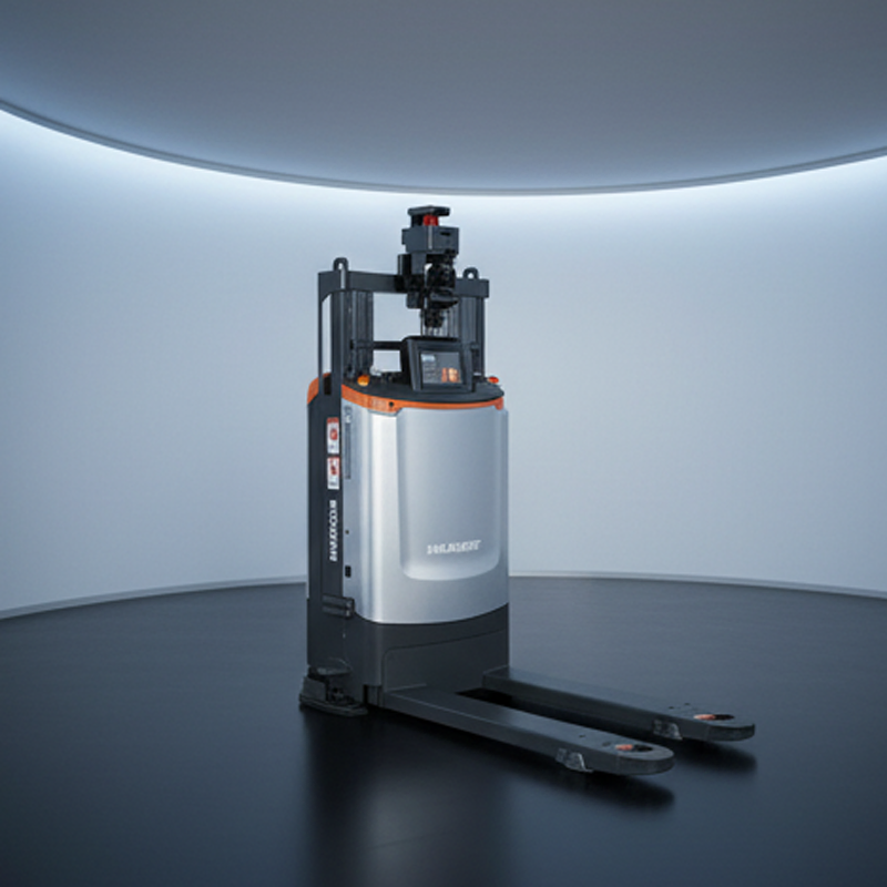 1000kg Omnidirectional Pallet Handling Material Handling Compact Warehouse Agv AMR Forklift Mobile Robot