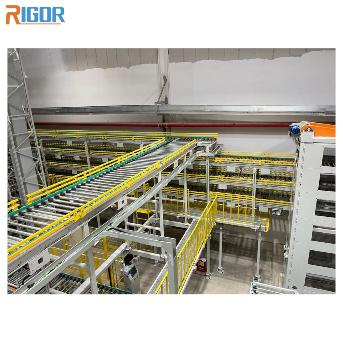Advanced Customized Roller Conveyor System for Industrial Use