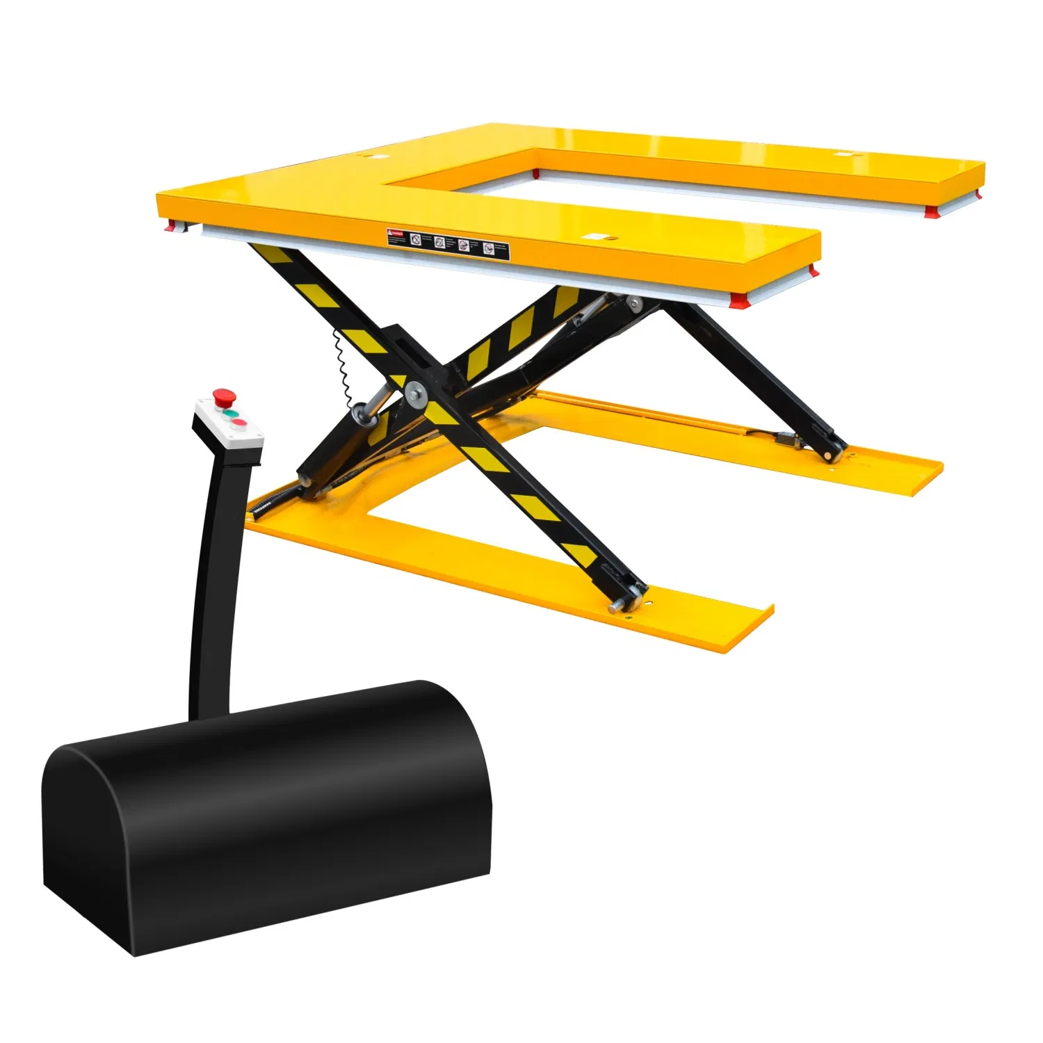 Workshop Low Profile AC Power Electric Fixed Scissor Lift Table Truck Electric Stationary Hydraulic Scissors Lifting Working Platform for Factory Heavy Duty