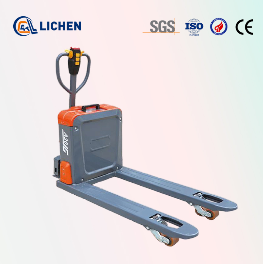 2026 Safe Electric Pallet Truck, Explosion-Proof Motor, Safety Protection, Hazardous Material Handling in Chemical Workshop