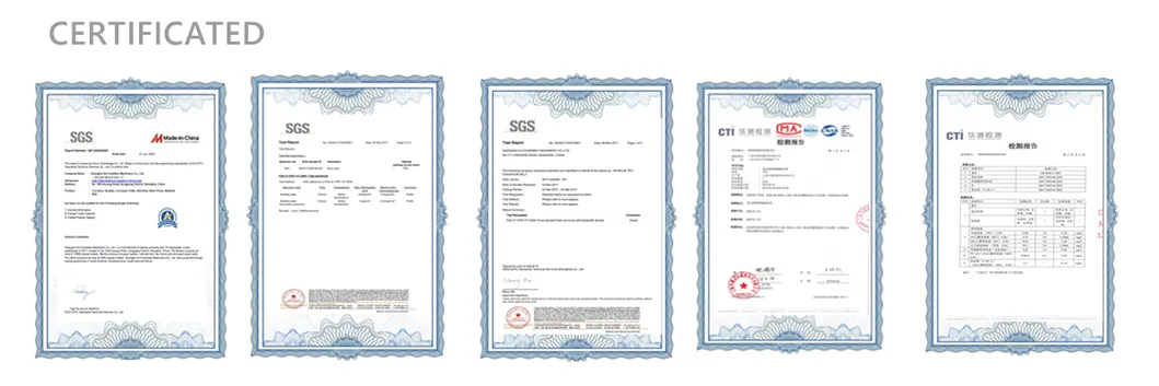 Certificates
