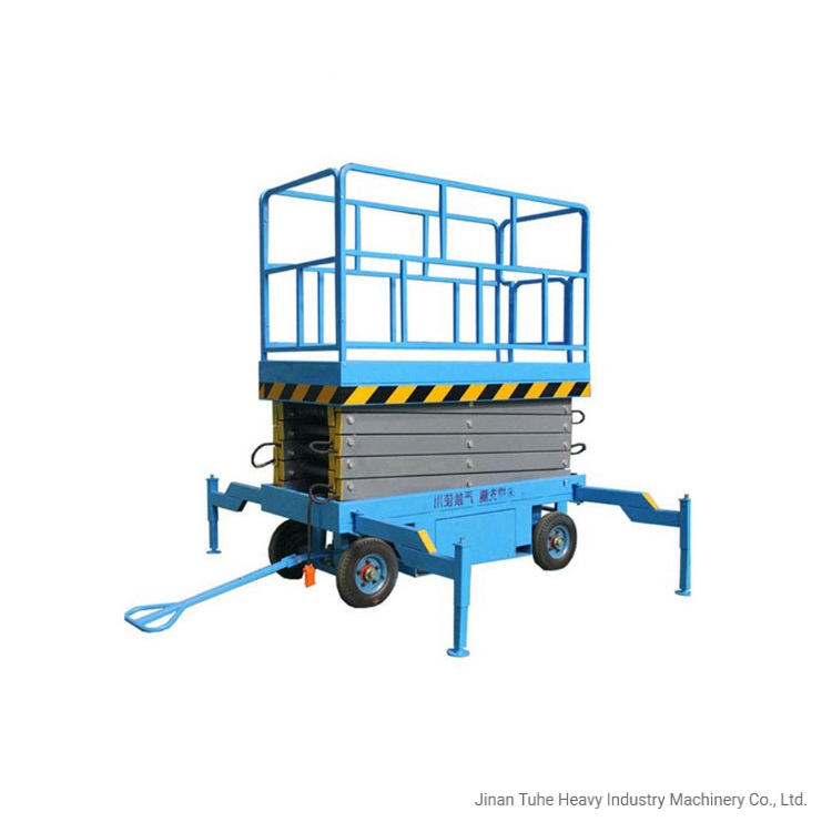 500kg Eectric Scissor Lift Man Lift Mobile Lift Platform for Repairing