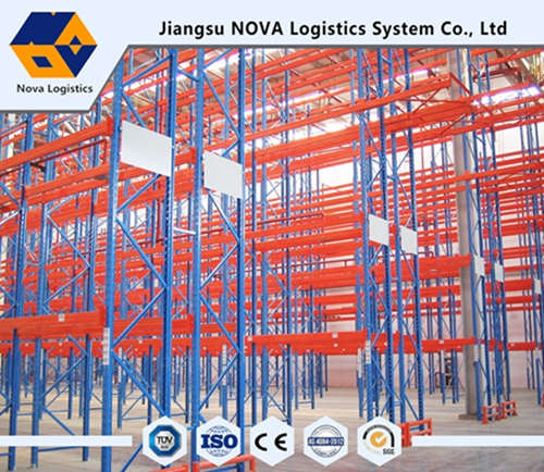Yellow and blue Shelf Warehouse Heavy Duty Selective Pallet Racking