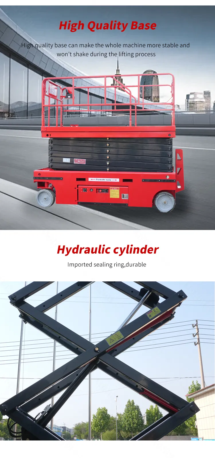 Scissor Lift Platform View 3