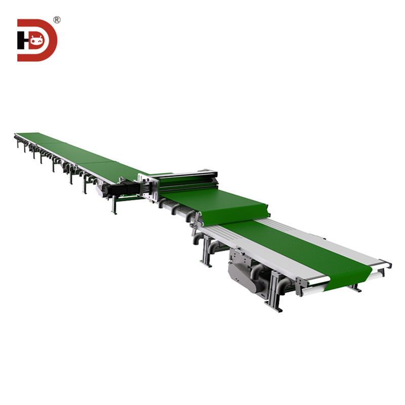 Customized Vibrating Incline Conveyor Systems with Pressure Rollers &amp; Automation Parts