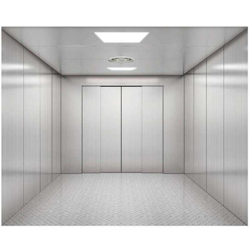 Big Load Capacity Fcatory Machine Room Freight Elevator Vvvf Goods Elevator Cargo Lift