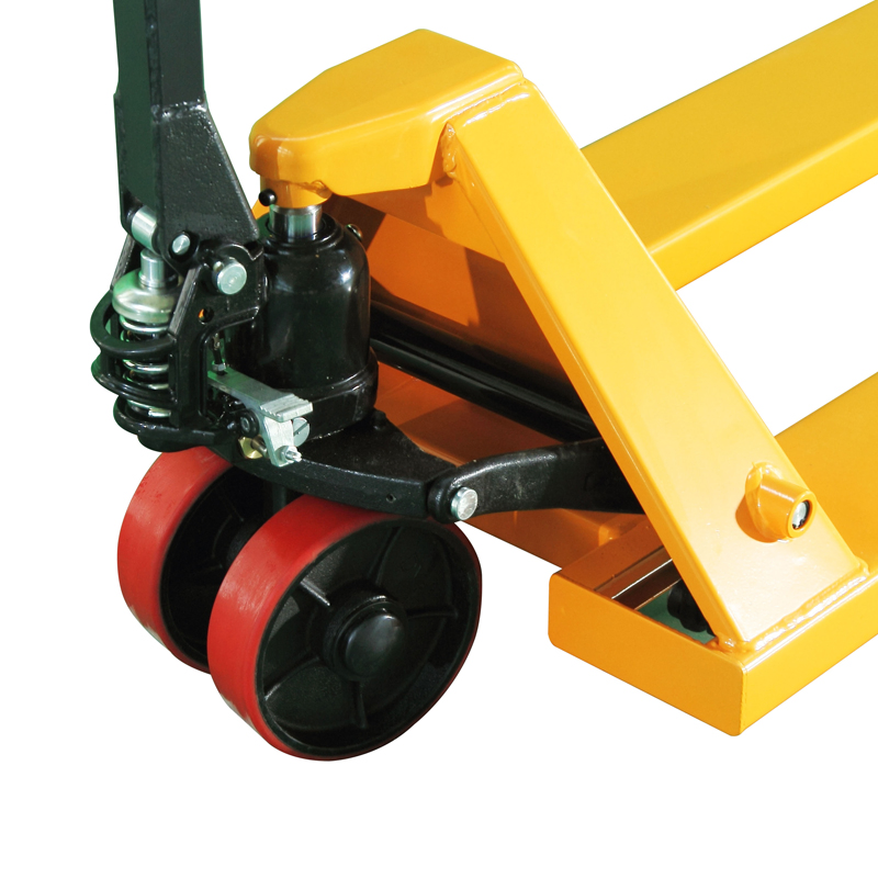 Factory Direct Manual Pallet Jack Truck 2000kg Capacity 550mm W X 1150mm L Fork PU Wheel