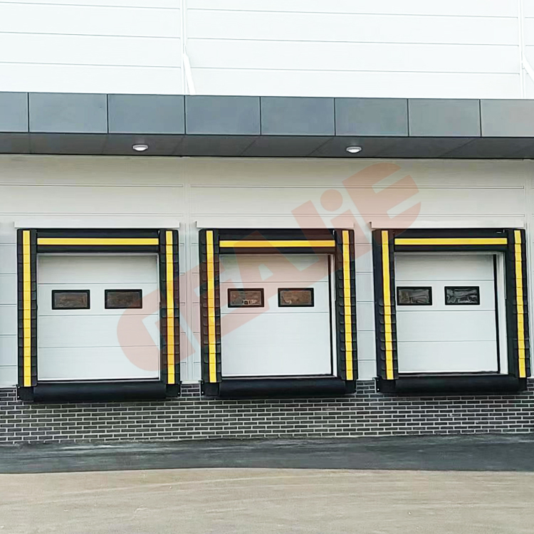 Adjustable Galvanized Steel Frame Sectional Industrial Dock Seal Sponge