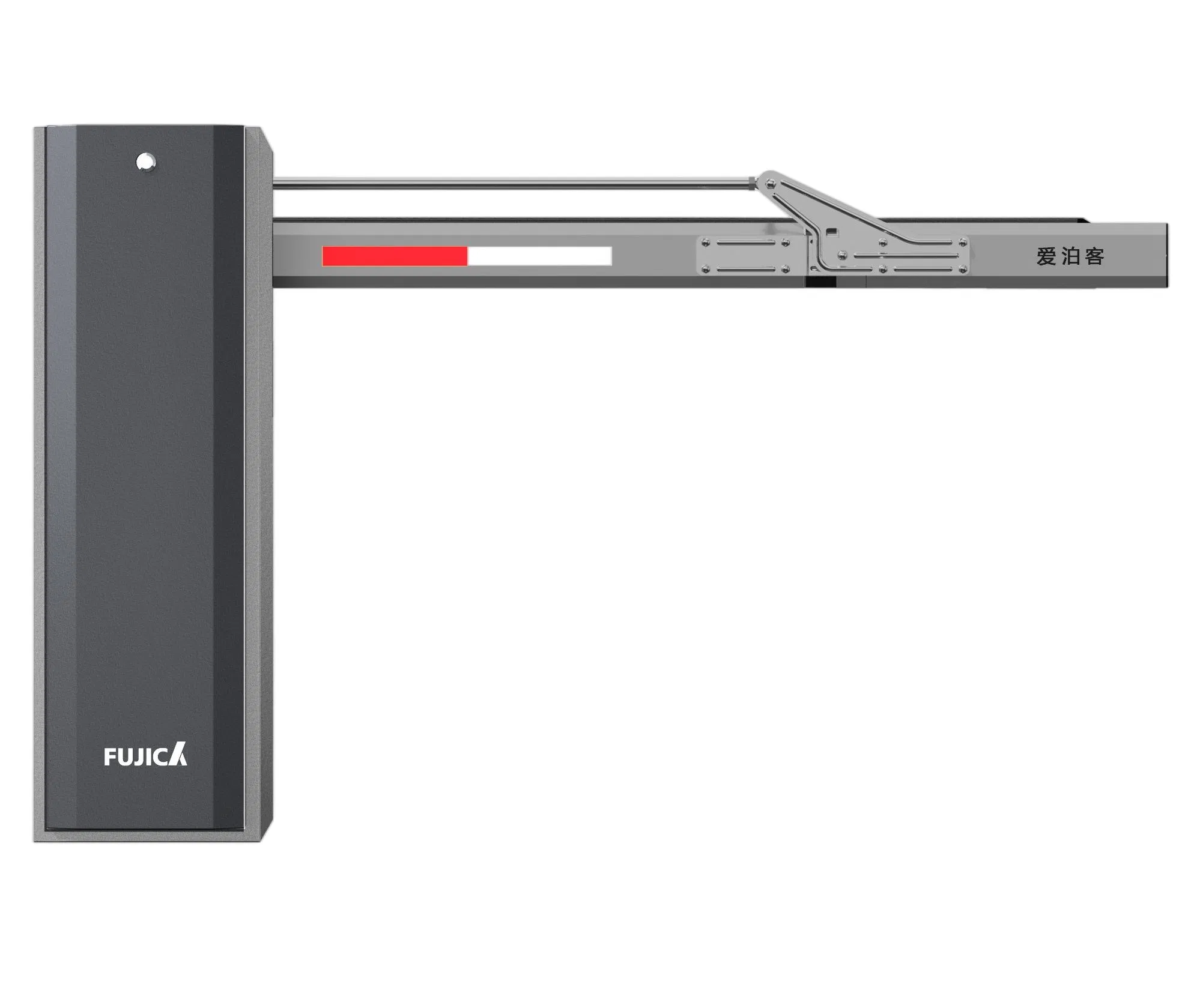 Automatic Electric Boom Barrier Gate for Traffic and Parking Access Control, Secure Vehicle Entry System for Car Park, Building, and Industrial Areas
