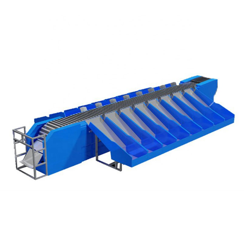 Customize Support E-Commerce Industrial Parcels Logistics Sorter Conveyor Barcode Reading Weight Sorting Conveyor System