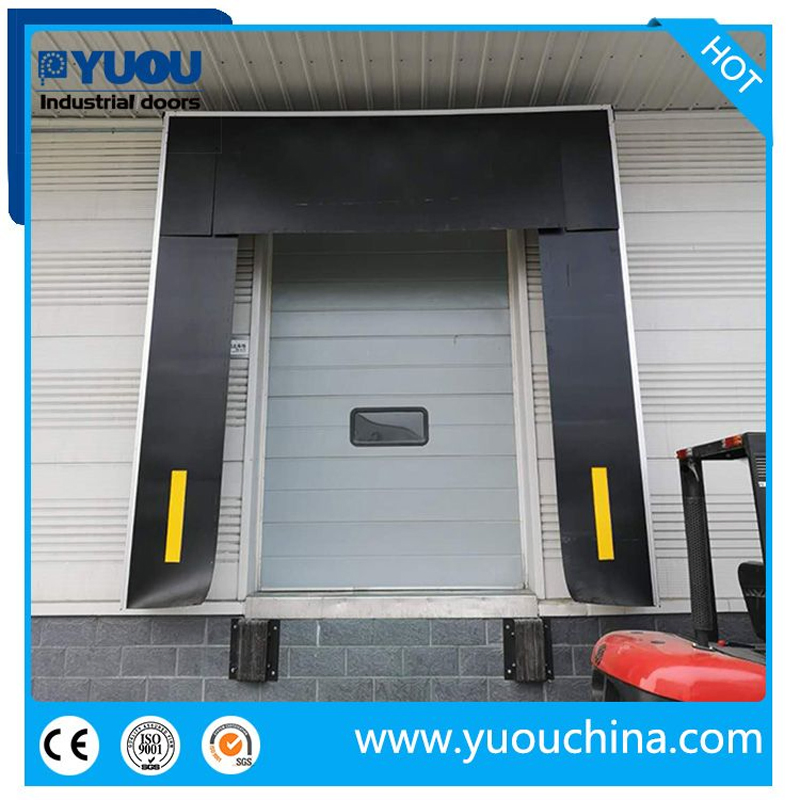 Industrial Polyester Fabric Mechanical Retractable Collapsible Sponge Inflatable Loading Bay Dock Seal Dock Shelter for Warehouse or Cold Storage