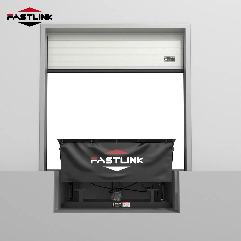 Fastlink Commercial Industrial Alloy Increased Security and Protection Loading Dock Equipment Telescopic Dock Levelers
