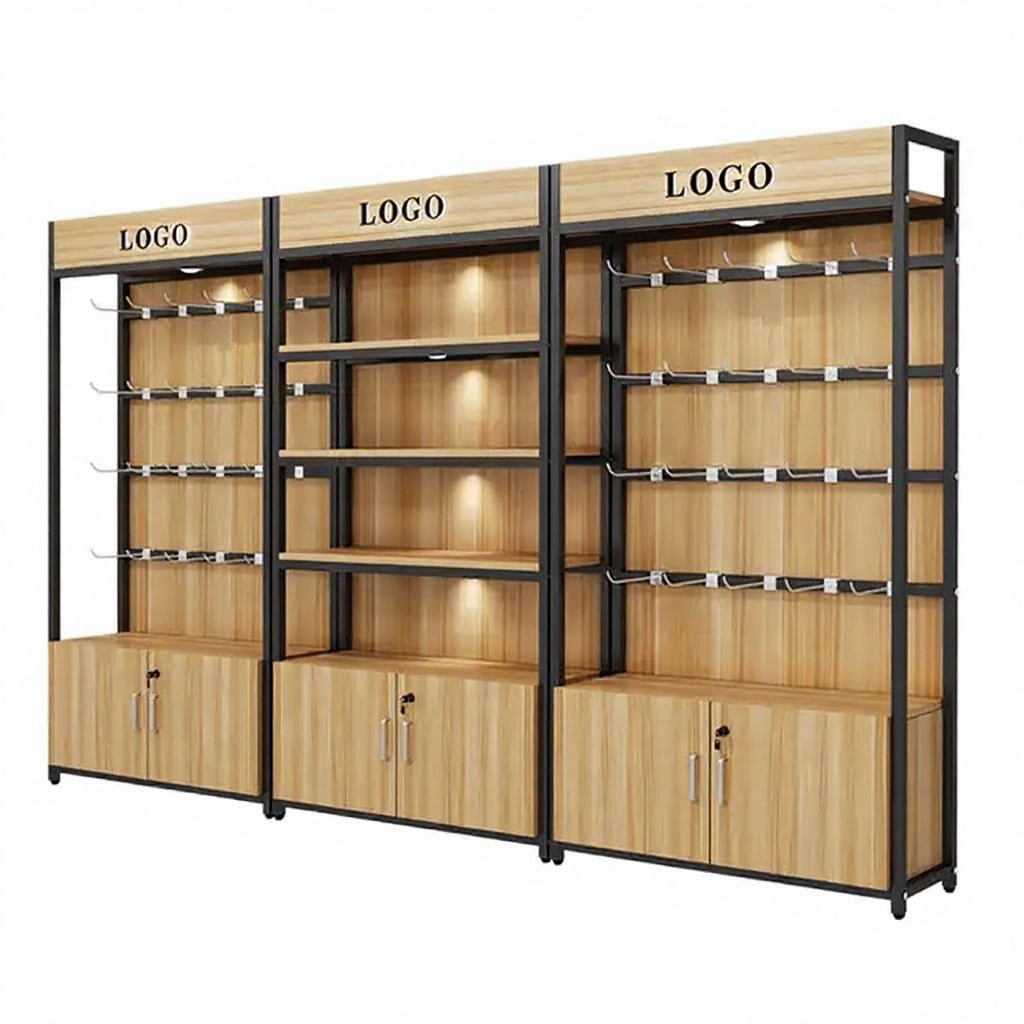 Manufacture Metal Rack Stand With Logo Supermarket Retail Shelves Display Shop Shelves Grocery Display Convenience for Store