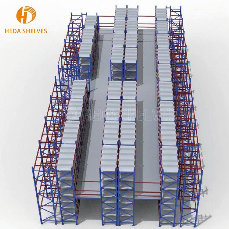 Customized Industrial Platform Racking System Steel Heavy Duty Warehouse Multi-Level Storage Mezzanine Rack