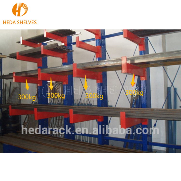 Wholesale Factory Price Heavy Duty Cantilever Rack Steel Plate Storage Rack Cantilever Shelf Shelves System