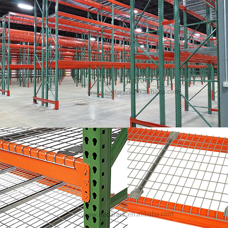 Rack Store Shelving Metal Shelf Warehouse Welded Wire Mesh Deck Product Detail 4