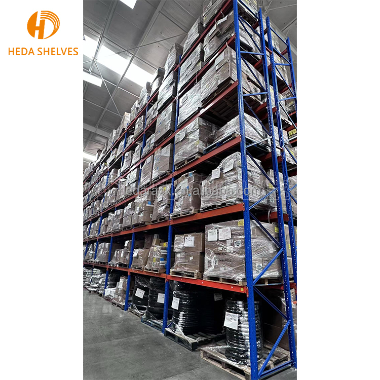 Pallet racking installation details left