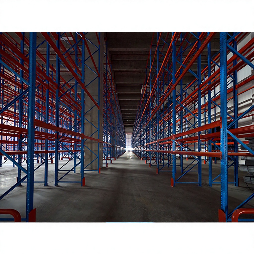 Double Deep Racking System Enhanced Product Accessibility and Space Utilization High Performance Warehouse Stacking Shelves