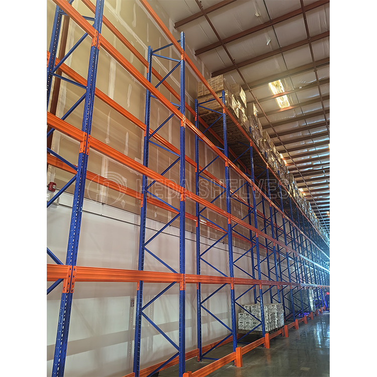 Industrial Heavy-Duty Steel Multi-Level Pallet Storage Rack System Corrosion Protection Adjustable Layers for Warehouse