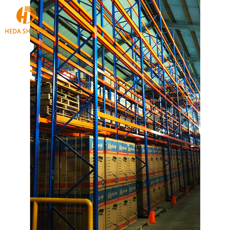 High Quality Heavy-Duty Steel Selective Pallet Rack Industrial Warehouse Racking Storage Shelf Manufactured High Quality Racking