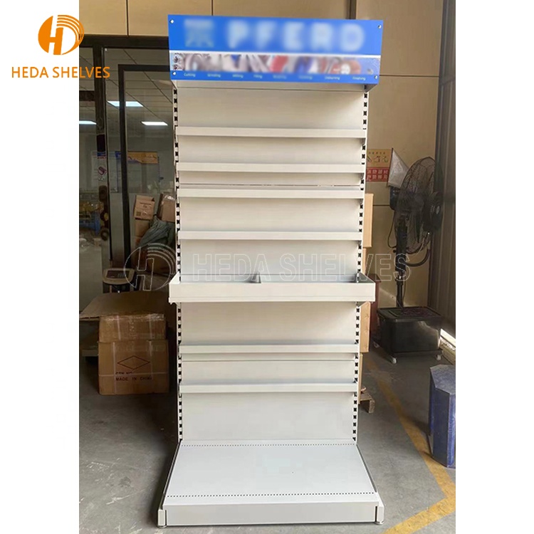 Customization Pegboard Display Rack Heavy Duty Power Tool Hardware Metal Display Stand