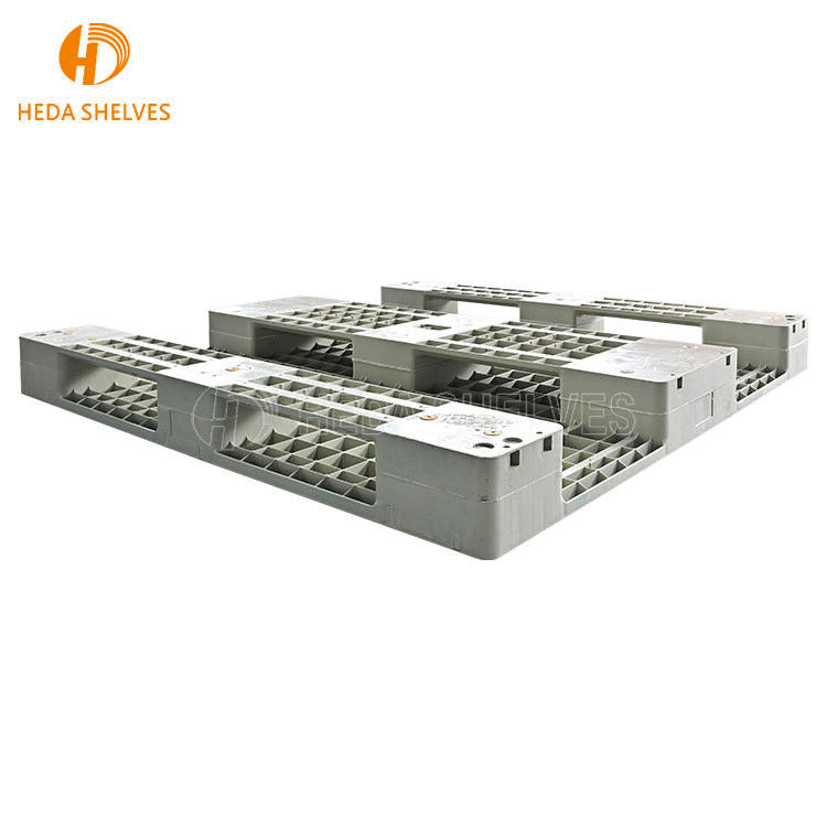 High Quality Export Logistics Pallets Stackable Euro 120 X 100 cm Heavy Duty Hdpe Plastic Pallet for Europe