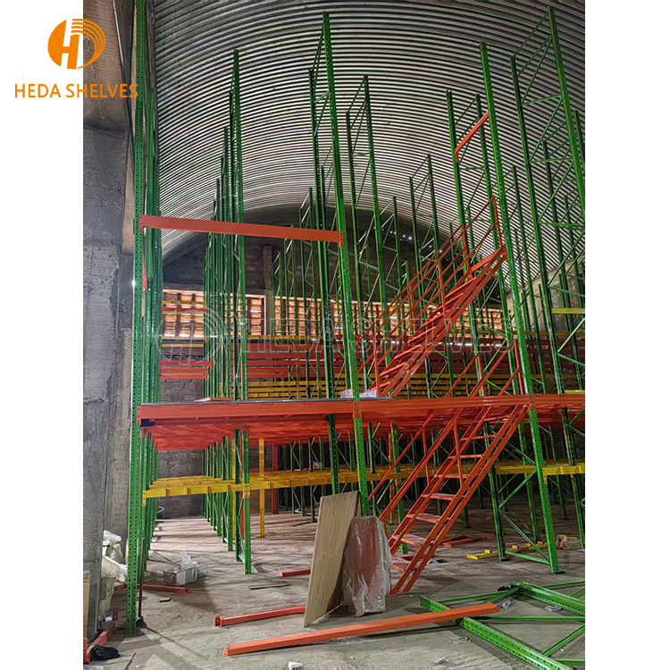 Custom Warehouse Mezzanine Platform Industrial Mezzanine Floor Racking System Mezzanine Rack System Multi Level