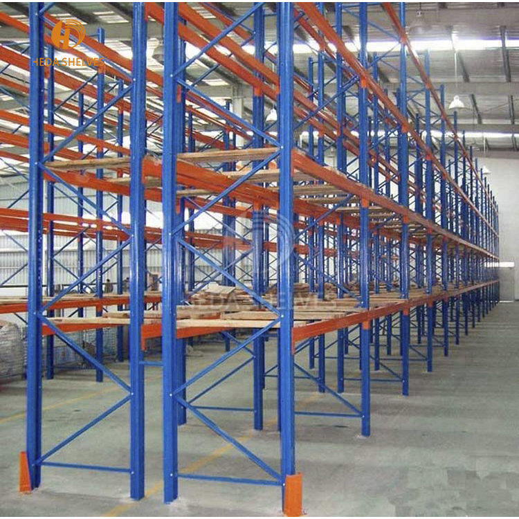 Warehouse Rack Metal Stack Pallet Shelf Design