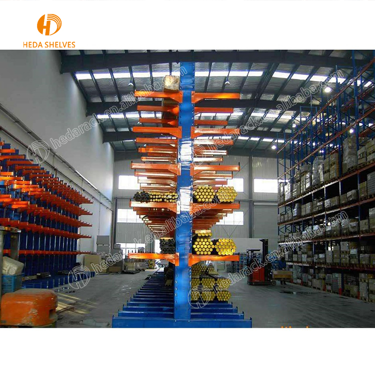 HEDA Industrial Adjustable Cantilever Rack System Automation