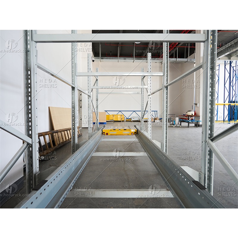 Warehouse Semi-autometic Racking System 4 Ways Direction Shuttle Car Remote Control Radio Shuttle Racking