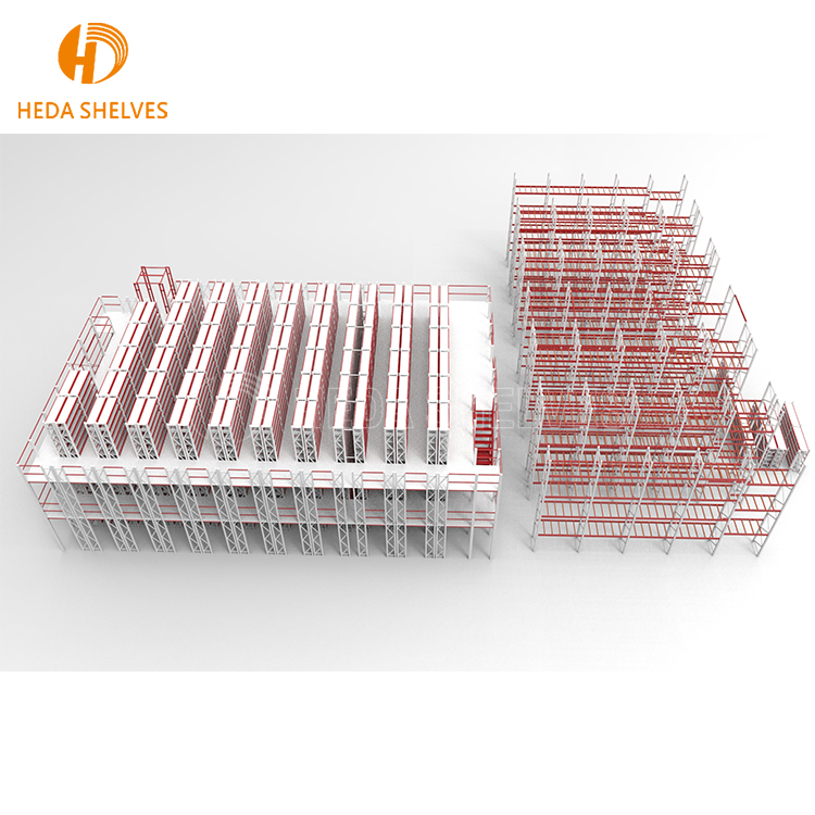Mezzanine Floor System Multi-level Rack Steel Mezzanine Floor Racking System Platform